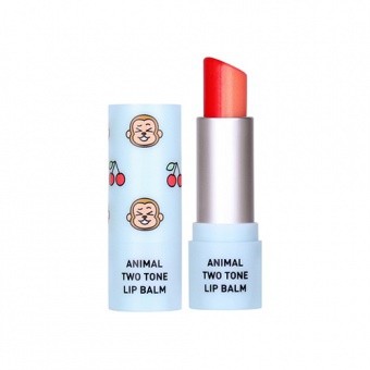 SKIN79 ANIMAL TWO-TONE LIP BALM CHERRY MONKEY 3,8g