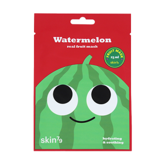 SKIN79  Haut beruhigende Maske mit Wassermelonenextrakt Real Fruit Mask Watermelon 23ml