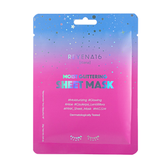 REYENA16 Tuchmaske Moist Glittering Sheet Mask 23g