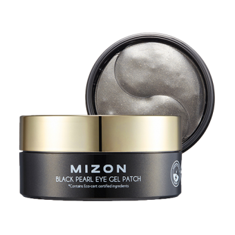 MIZON Hydrogel-Augenpatches mit Perlenextrakt Black Pearl Eye Gel Patch 60 Stück 