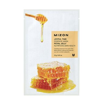 MIZON Pflegende Tuchmaske mit Bienenmilchbelag Joyful Time Essence Mask Royal Jelly 23g