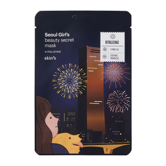 SKIN79 Revitalisierende Tuchmaske Seoul Beauty Mask Vital Care 20g
