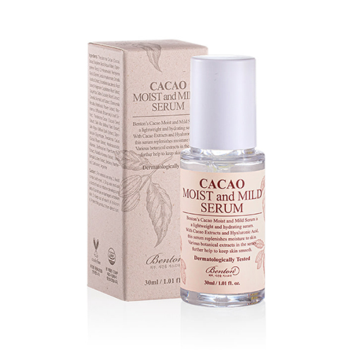 BENTON Feuchtigkeitsserum mit Kakao-Extrakt - Cacao Moist and Mild Serum 30ml