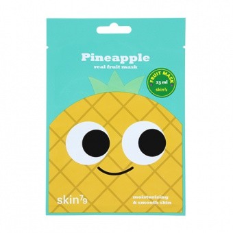 SKIN79 Feuchtigkeitsmaske mit Ananasekstrakt Real Fruit Mask Pineapple 23ml