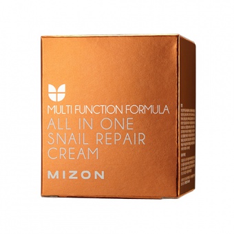 MIZON Gesichtscreme mit Schneckenschleim All in One Snail Repair Cream 75ml