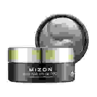 MIZON Hydrogel-Augenpatches mit Perlenextrakt Black Pearl Eye Gel Patch 60 Stück 
