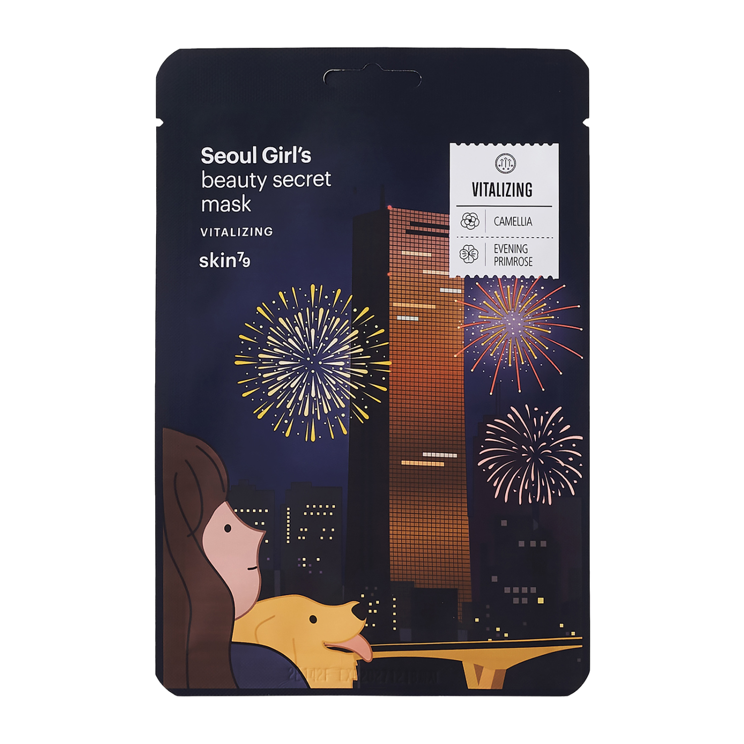 SKIN79 Revitalisierende Tuchmaske Seoul Beauty Mask Vital Care 20g